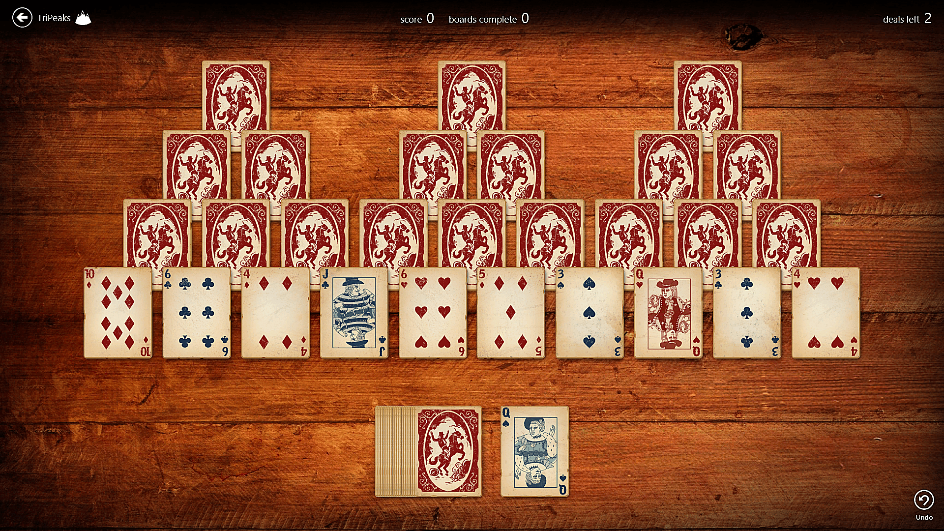microsoft solitaire collection stuck on one level